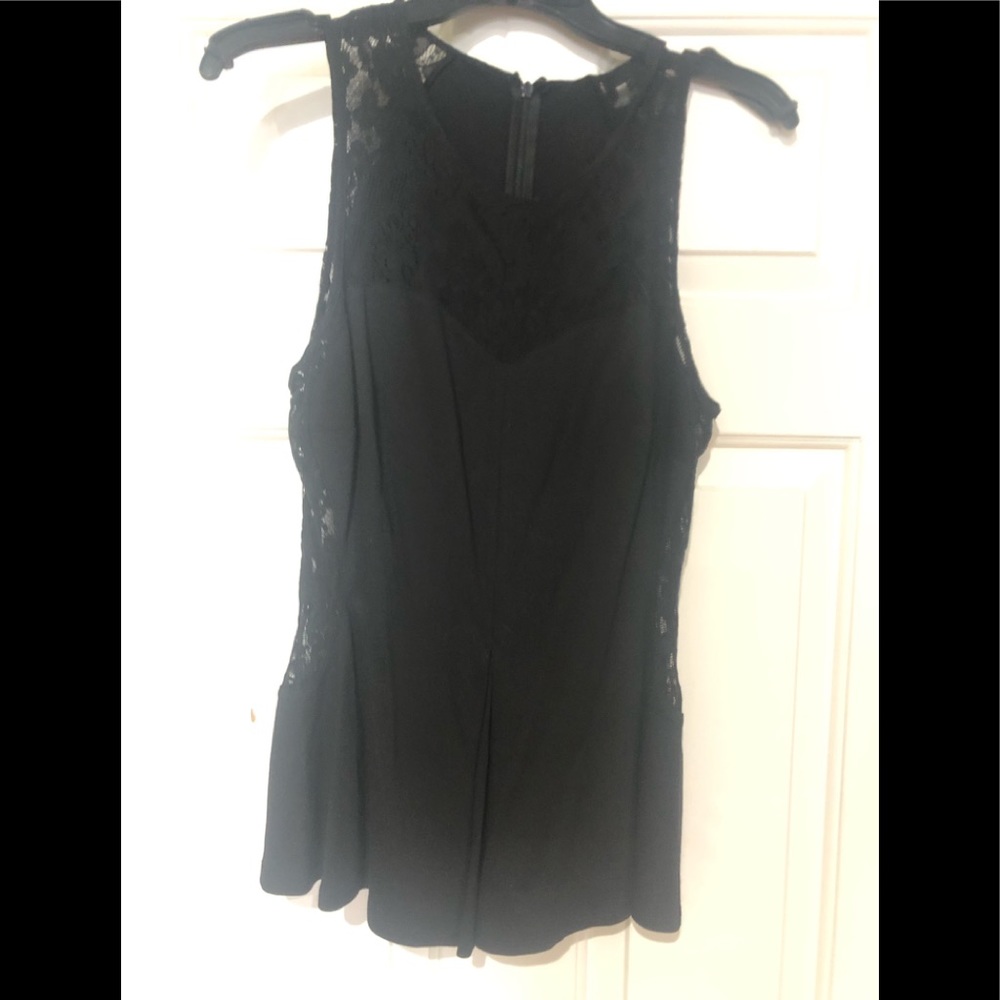 NWT Guess Peplum Lace Tank